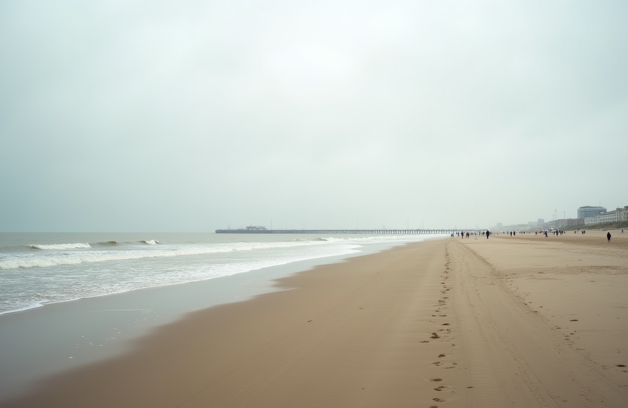 北海の海岸